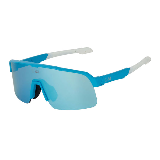 Sky Blue Lens, Sky Blue Frames, White Grips